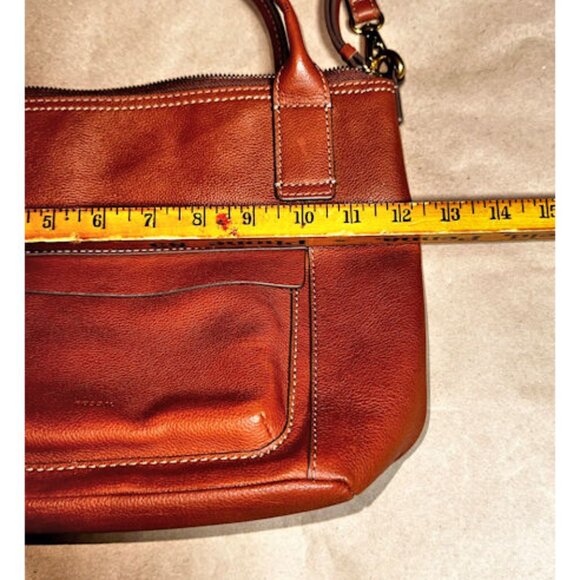 Fossil Saddle Brown Handbag - Picture 9 of 10